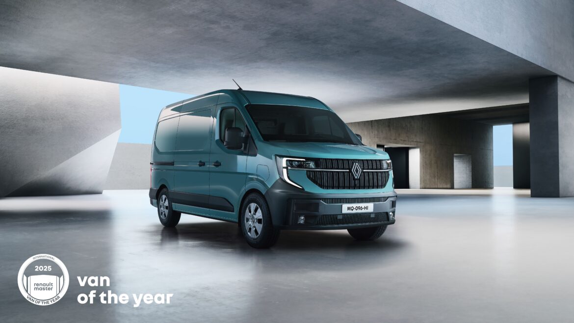 Renault Master verkozen tot Van of the Year 2025